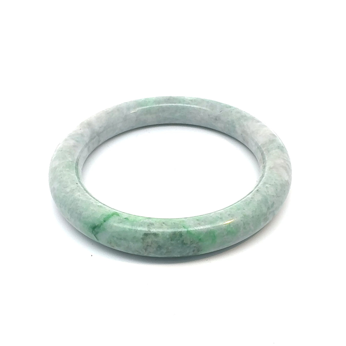 QAR Kazakh Jadeite Bangle, Natural Type A