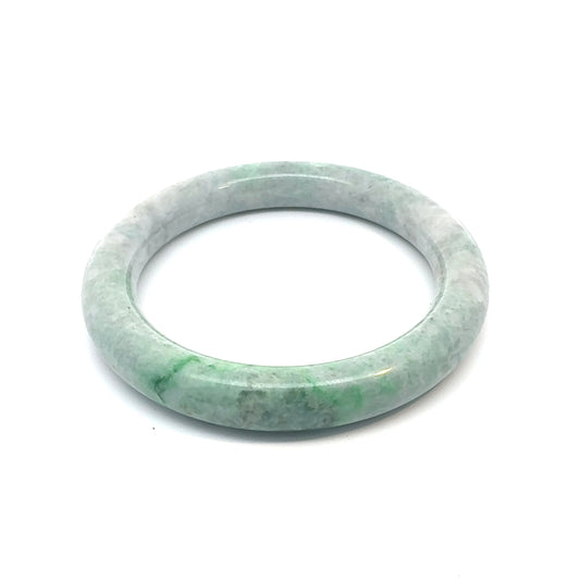 55.66 mm QAR Kazakh Jadeite Bangle, Natural Type A