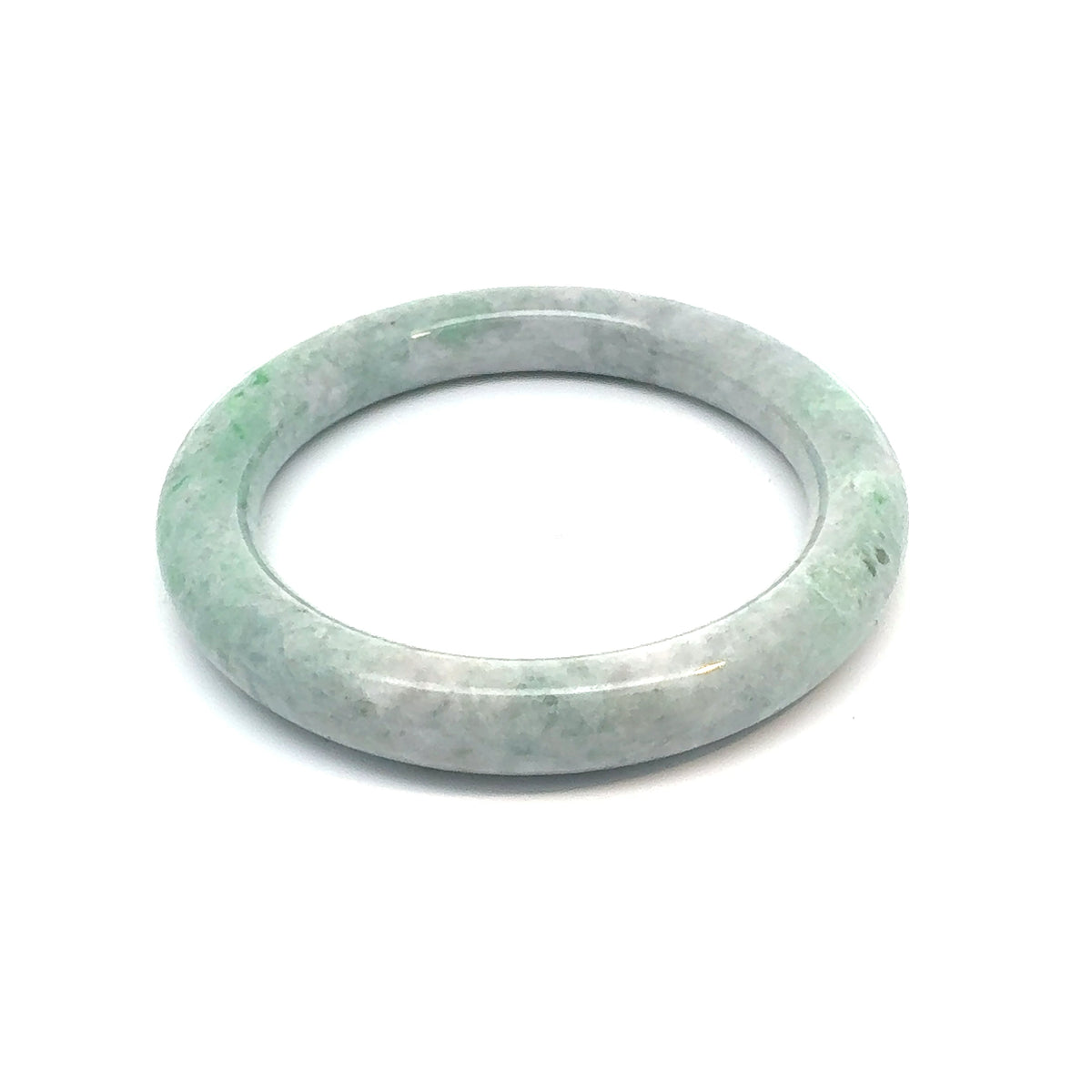 QAR Kazakh Jadeite Bangle, Natural Type A