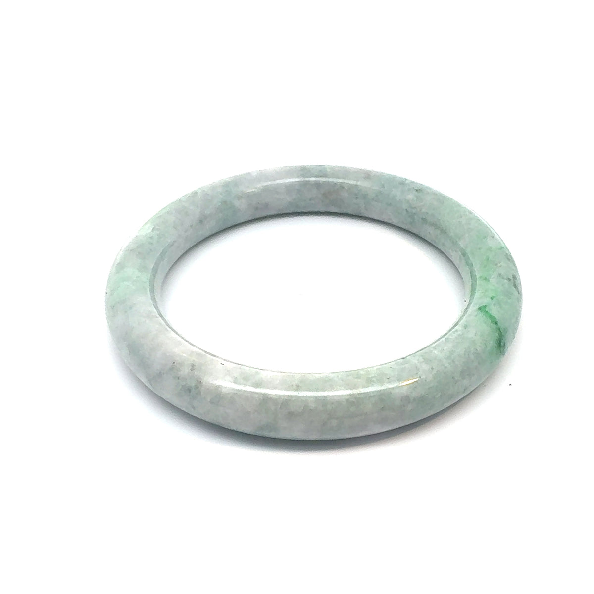 QAR Kazakh Jadeite Bangle, Natural Type A