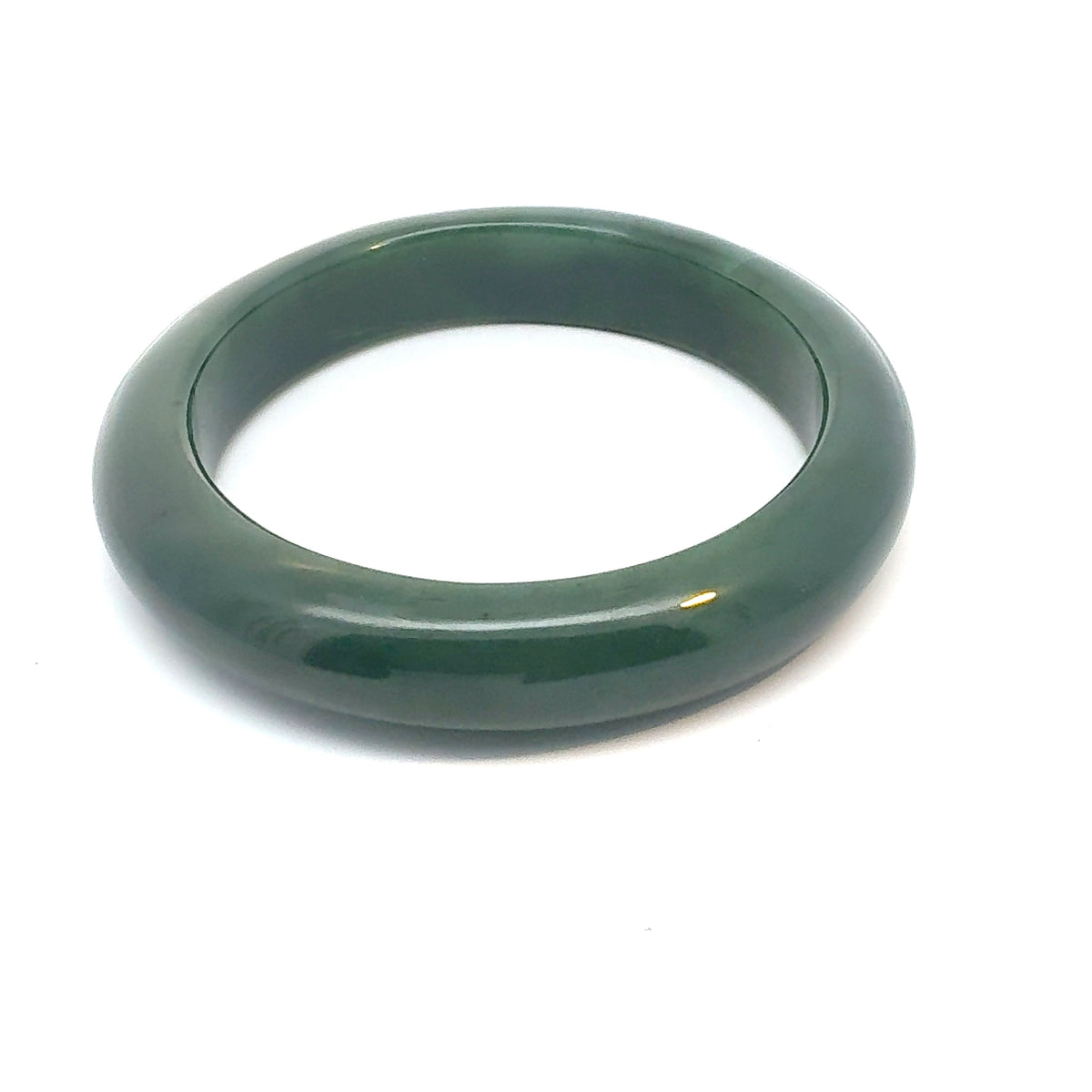Pakistani Nephrite Bangle, Natural Type A