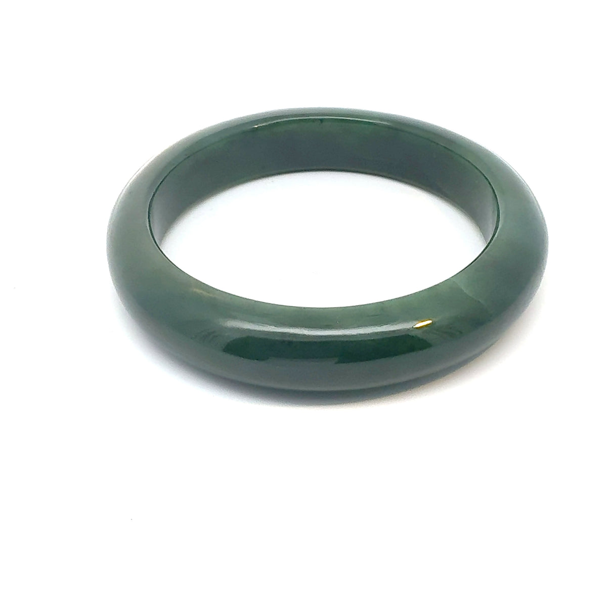 Pakistani Nephrite Bangle, Natural Type A