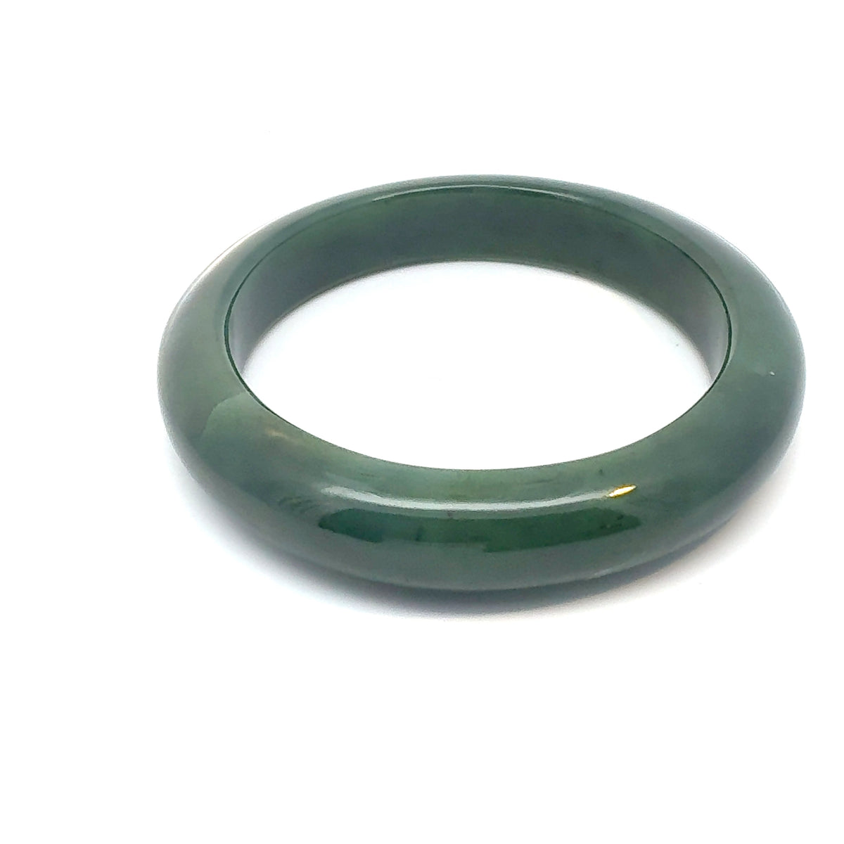 Pakistani Nephrite Bangle, Natural Type A