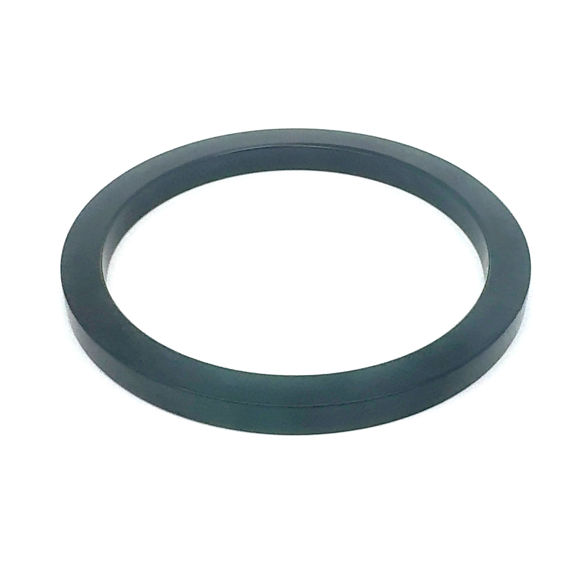 59 mm Princesa Blue Guatemalan Jadeite Square-Edge Bangle