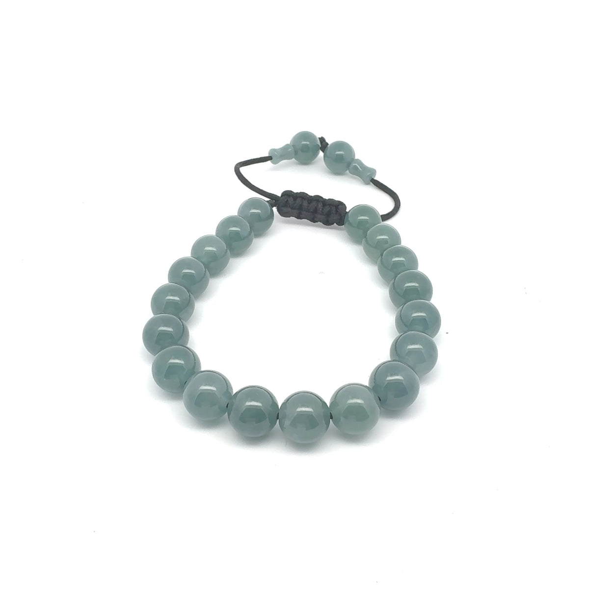 Princesa Blue Guatemalan Jadeite Bracelet | 10 mm