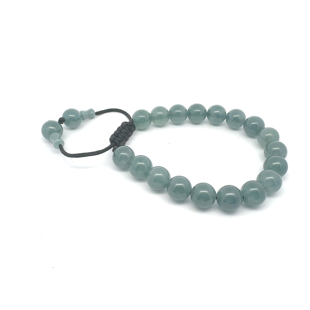 Princesa Blue Guatemalan Jadeite Bracelet | 10 mm