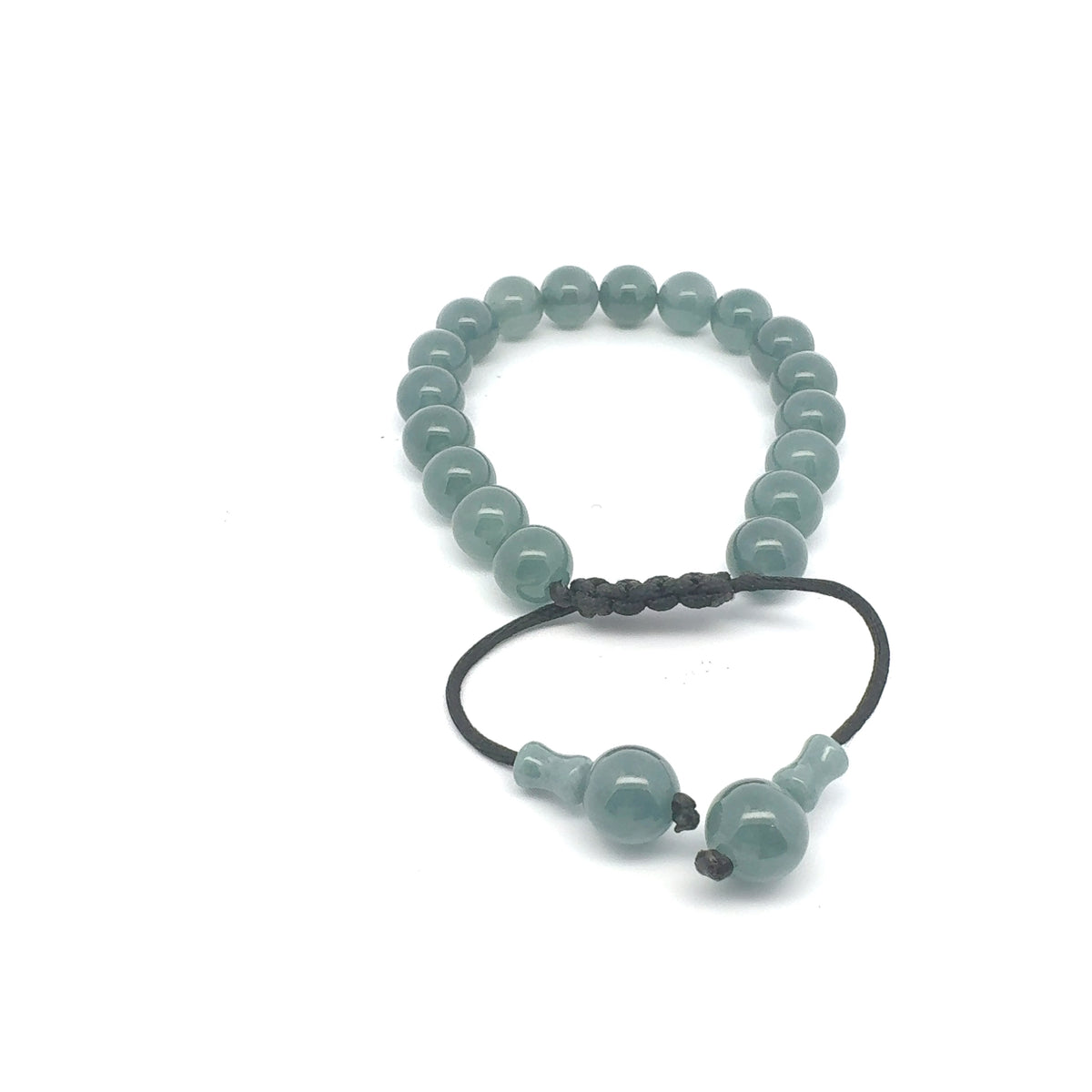 Princesa Blue Guatemalan Jadeite Bracelet | 10 mm