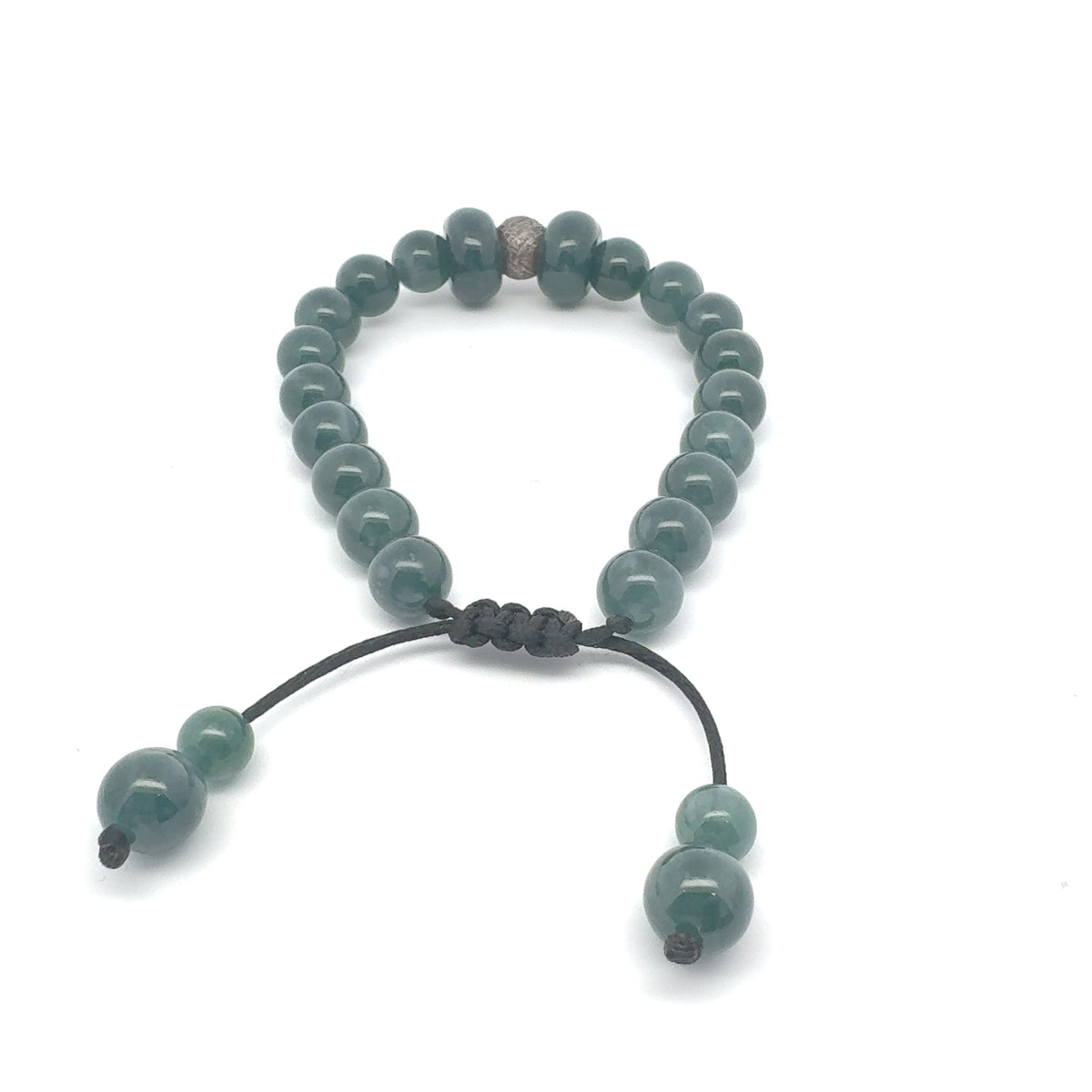 Princesa Blue Jadeite & Aletai Meteorite Bracelet | 10 mm