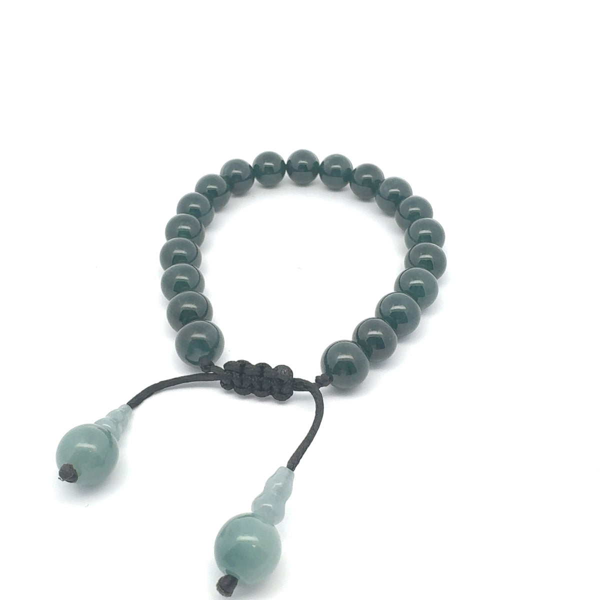 Princesa Blue-Green Guatemalan Jadeite Bracelet | 10 mm