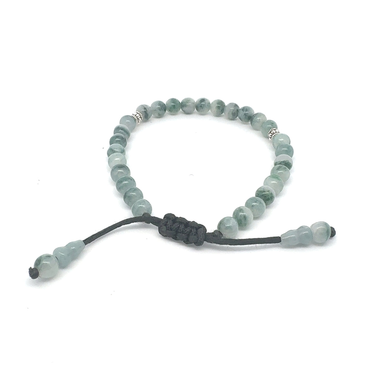 Floating Garden Burmese Jadeite Bracelet | 6 mm
