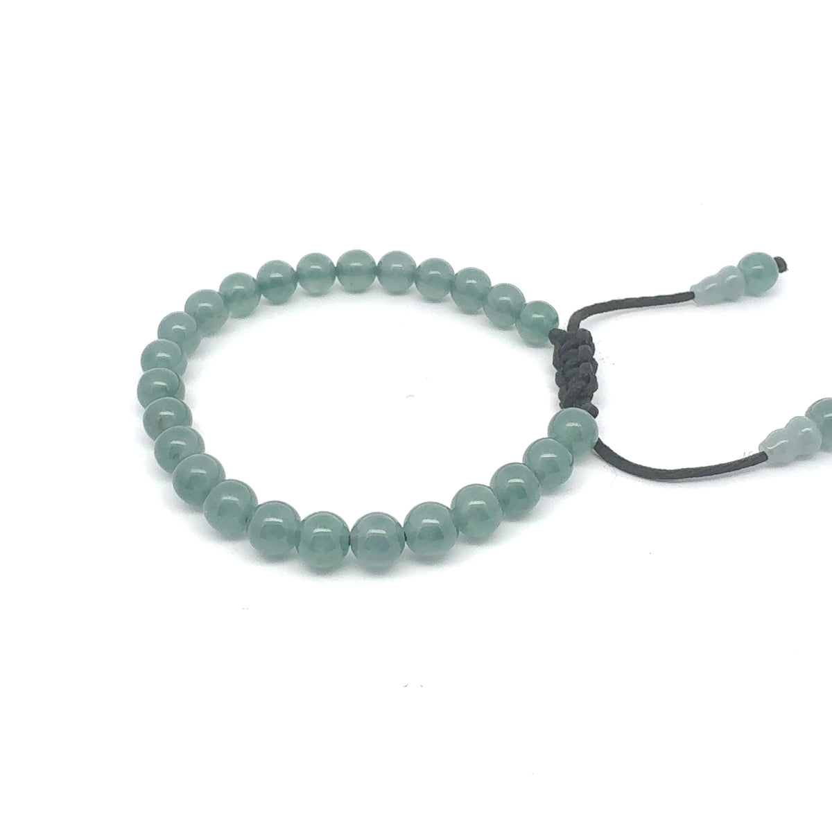 Icy Princesa Blue Guatemalan Jadeite Bracelet | 7 mm