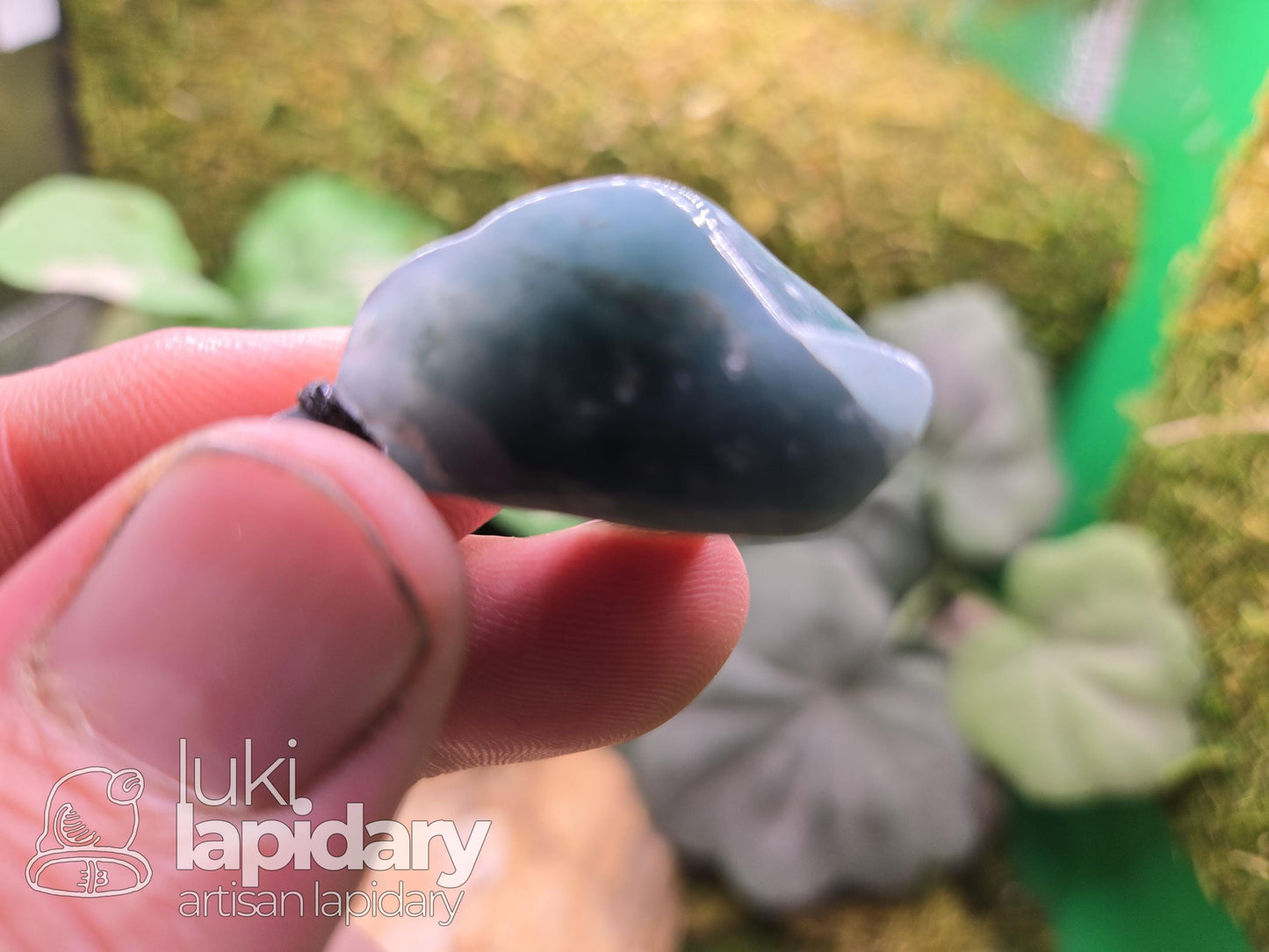 Princesa Jadeite Freeform Pendant — Dreamy Translucent Guatemalan Jade