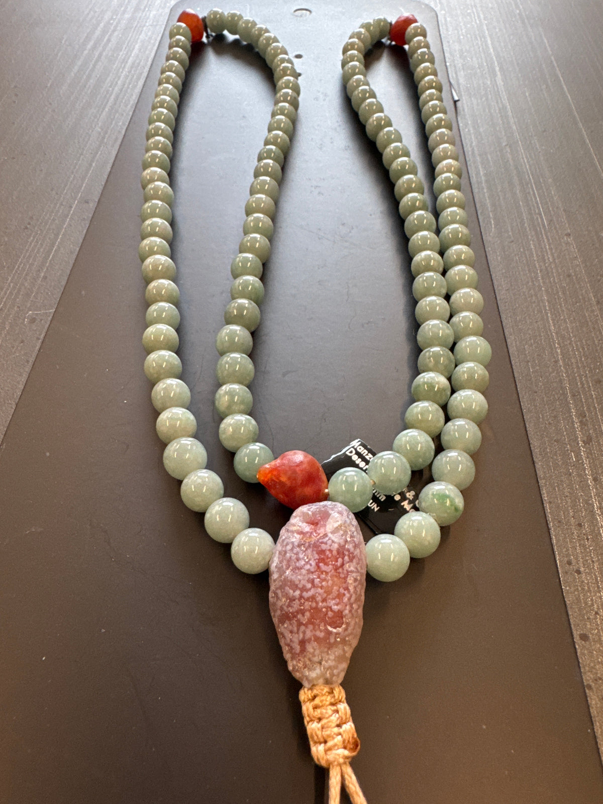 Mala Necklace — Manzano Jadeite Jade