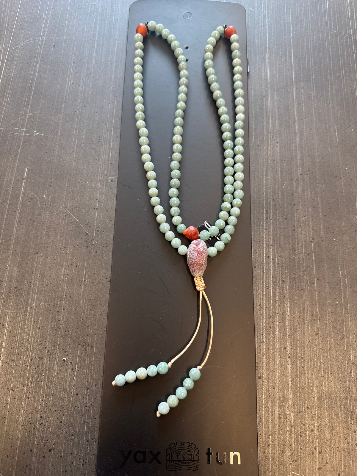 Mala Necklace — Manzano Jadeite Jade