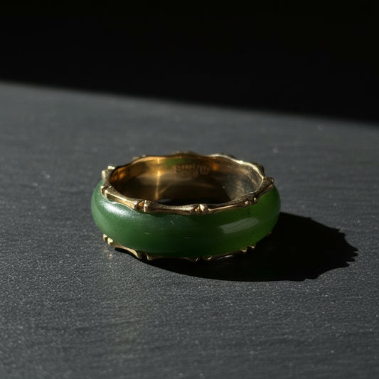 Vintage Jade Ring - #2077
