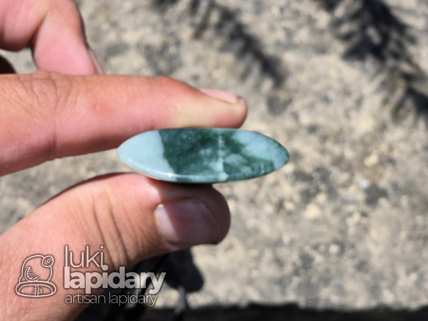 Celestial Jadeite Toki Pendant — Rare Two-Tone Guatemalan Jade, Māori-Style Wrap