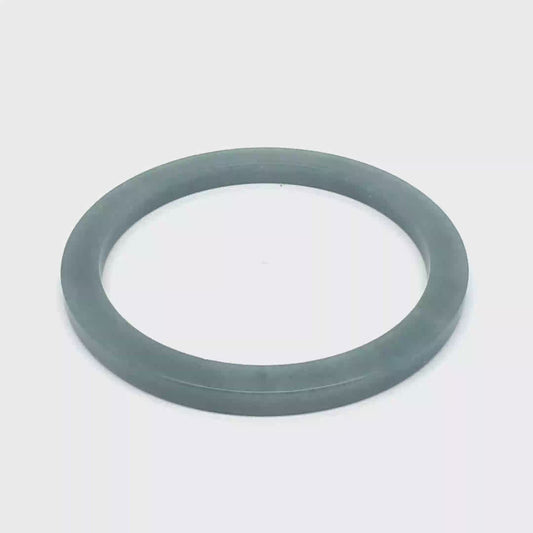56.5 mm Celestial Blue Guatemalan Jadeite Square-Edge Bangle