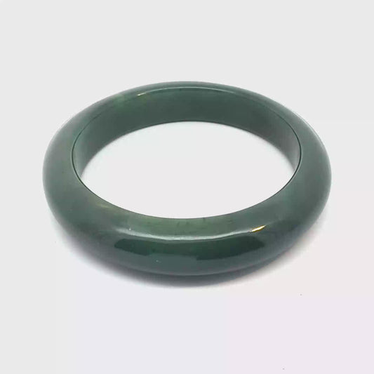Pakistani Nephrite Bangle, Natural Type A